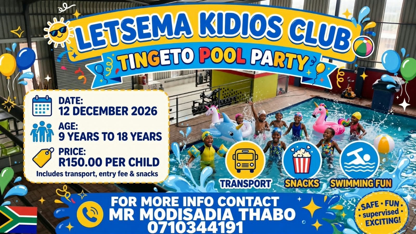 12 december pool party